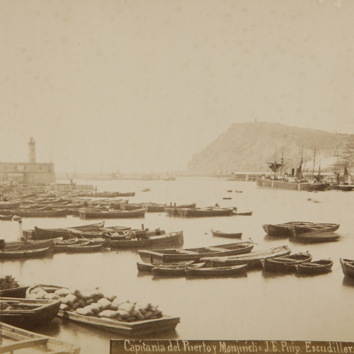 image for: Josep Esplugas  - Capitanía del Puerto y Monjuich - Cap a 1890
