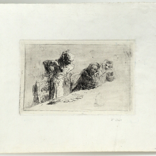 image for: Marià Fortuny - Tiradora de cartes - Cap a 1867