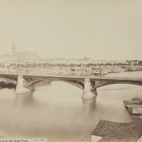 image for: Jean Laurent - Sevilla. Vista general de Sevilla desde Triana - Cap a 1865