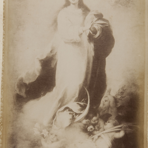 image for: Jean Laurent - B. Murillo. La conception de la Vierge (au Musée du Prado) - Cap a 1865