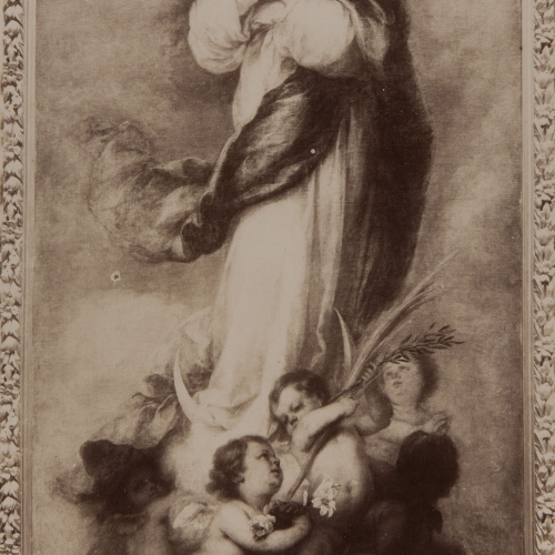 image for: Jean Laurent - B. Murillo. La conception de la Vierge (au Musée du Prado) - Cap a 1865