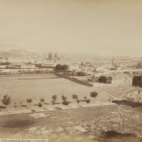 image for: Jean Laurent - Burgos. Vista general de Burgos - Cap a 1865