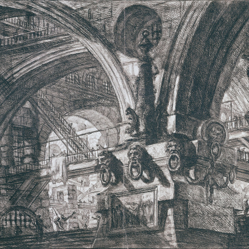 image for: Giovanni Battista Piranesi - Presó - Cap a 1760