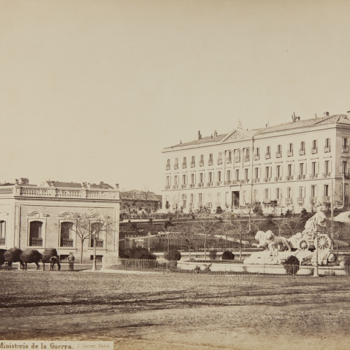 image for: Jean Laurent - Madrid. El Ministerio de la Guerra - Cap a 1865