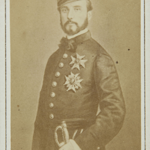 image for: André-Adolphe-Eugène Disdéri - Retrat del general Prim - No datat