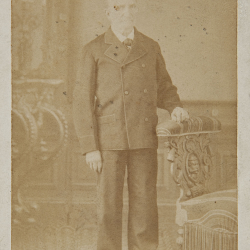 image for: Rafael Areñas Miret - Retrat d&#039;home - Cap a 1890