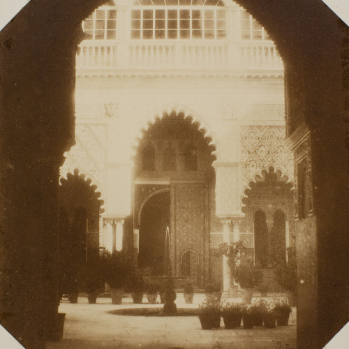 image for: Joaquim Pedrosa - Alcázar de Sevilla. Claustro del patio de las doncellas - 1857