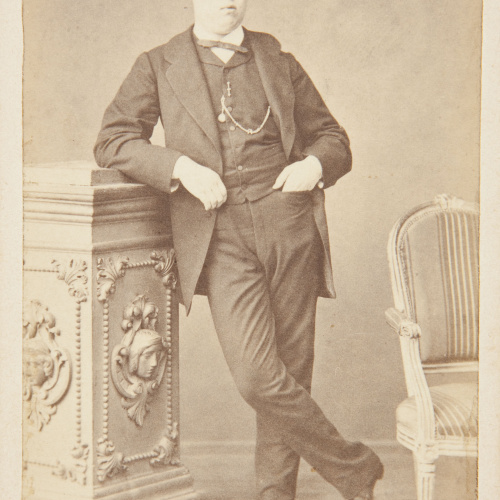 image for: Moliné y Albareda. Barcelona - Retrat d&#039;home - Cap a 1860