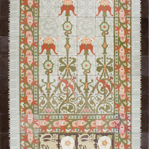 image for: Lluís Domènech i Montaner - Paviment hidràulic - Cap a 1900