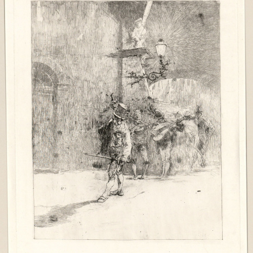 image for: Marià Fortuny - Ronda nocturna - Cap a 1863-1865