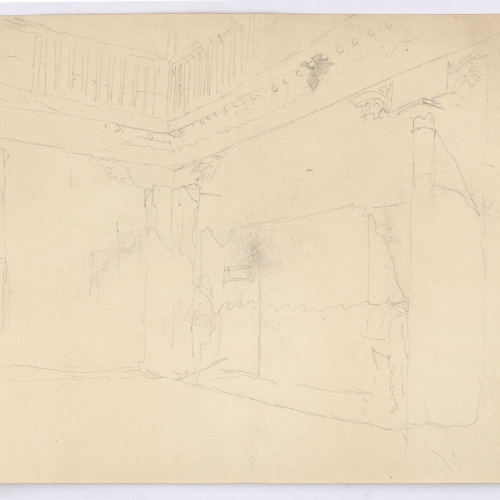 image for: Marià Fortuny - Interior del pati de la casa del Chapiz (Granada) - Cap a 1867-1872