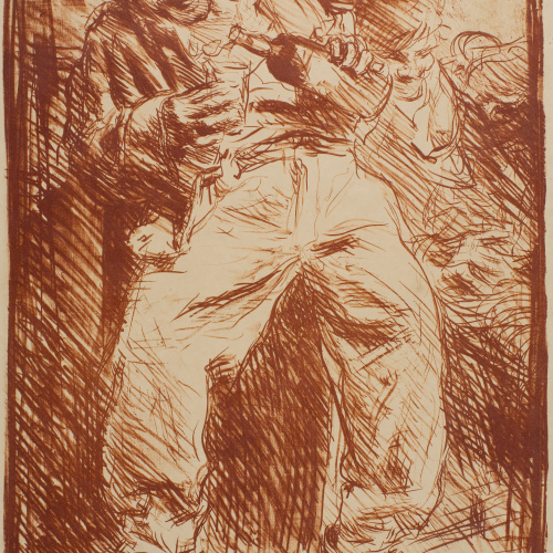 image for: Frank Brangwyn - L&#039;ebri - Anterior a 1910