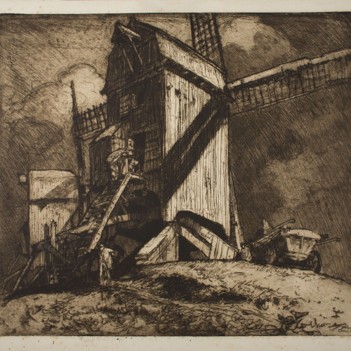 image for: Frank Brangwyn - Molins de vent - Cap a 1907
