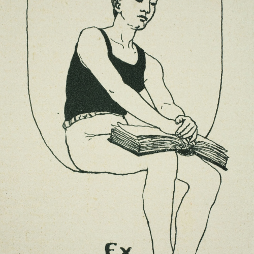 image for: August Stoehr - Ex-libris Stoehr Wuerzburg - 1902