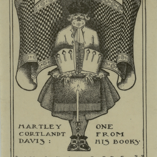 image for: Jay K. Chambers - Ex-libris Martley Cortlandt Davis - 1899