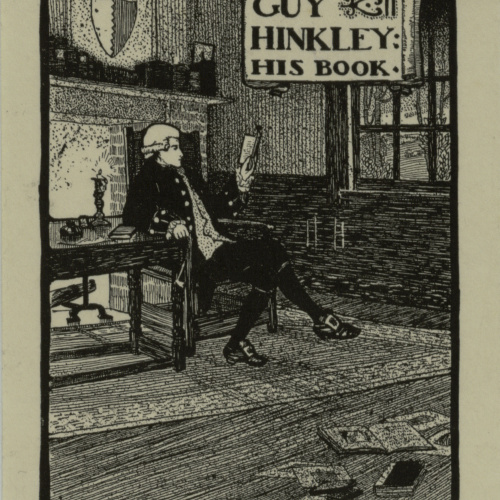 Jay K. Chambers - Ex-libris Arthur Guy Hinkley - 1902 image for: Jay K. Chambers - Ex-libris Arthur Guy Hinkley - 1902