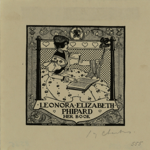image for: Jay K. Chambers - Ex-libris Leonora Elizabeth Phipard - 1903