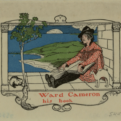 image for: Jay K. Chambers - Ex-libris Ward Cameron - 1899