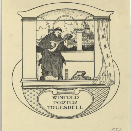 image for: Jay K. Chambers - Ex-libris Winfred Porter Truesdell - 1901
