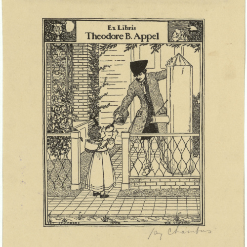 image for: Jay K. Chambers - Ex-libris Theodore B. Appel - 1903