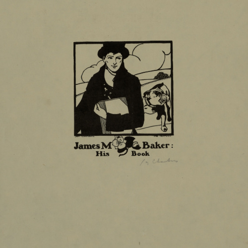 image for: Jay K. Chambers - Ex-libris James M. Baker - Cap a 1902