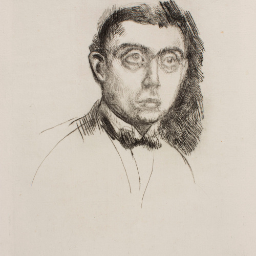 image for: Joaquim Sunyer - Retrat de Pere Ynglada - Cap a 1907