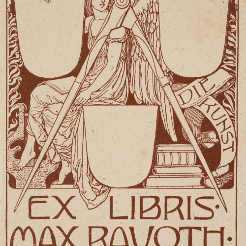 image for: Emil Doepler (el Jove) - Ex-libris Max Ravoth - 1899