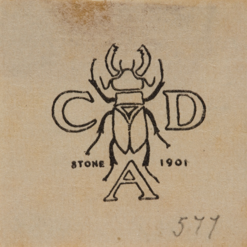 image for: Wilbur Macey Stone - Ex-libris CDA - 1901