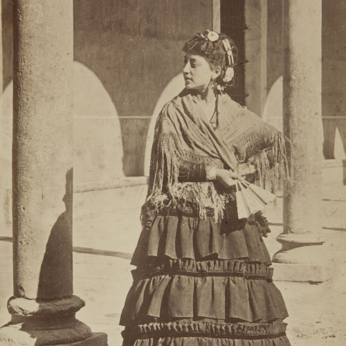 image for: Jean Laurent - Séville. La cigarrera (type d&#039;après nature) - 1870