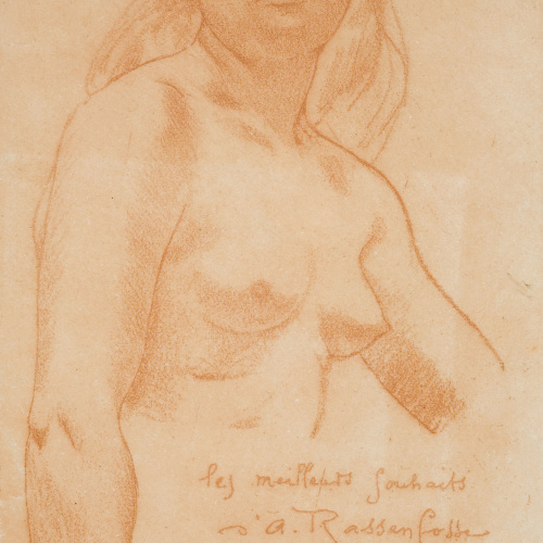 image for: Armand Rassenfosse - Nu femení - 1908