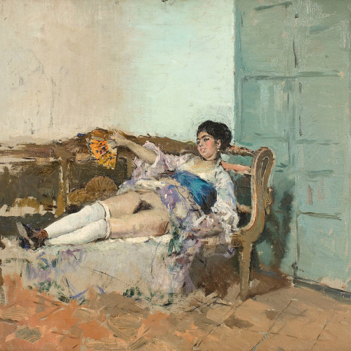 image for: Marià Fortuny - Carmen Bastián - Granada, cap a 1871-1872