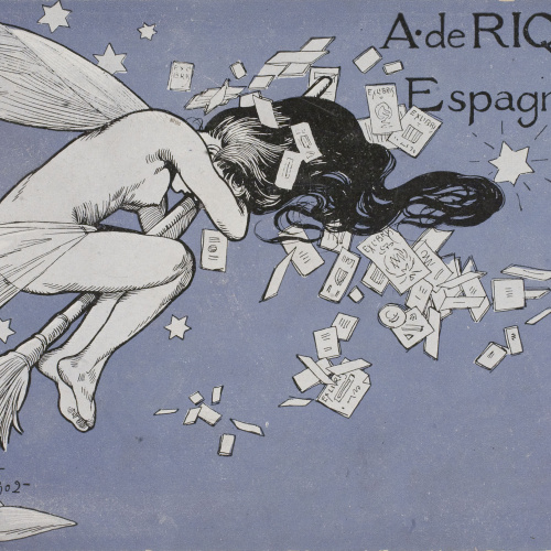 image for: Alexandre de Riquer - Targeta de visita - 1902
