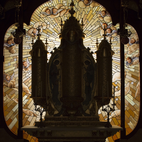 image for: Joan Busquets - Vitrall de l&#039;oratori Cendoya - 1905