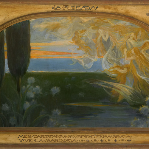 image for: Adrià Gual - La rosada - 1897