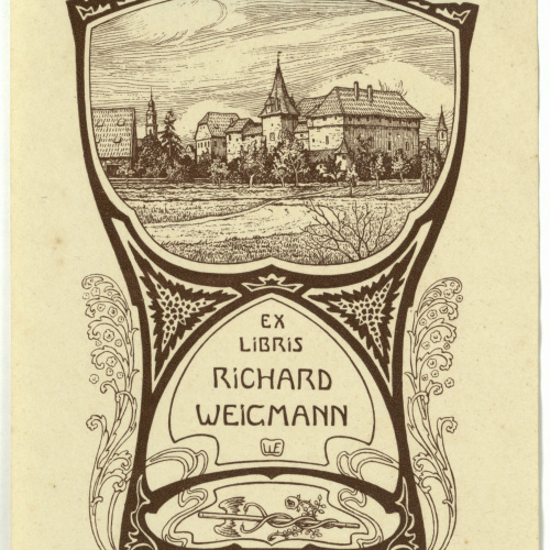 image for: Willy Ehringhausen - Ex-libris Richard Weigmann - Cap a 1900-1905