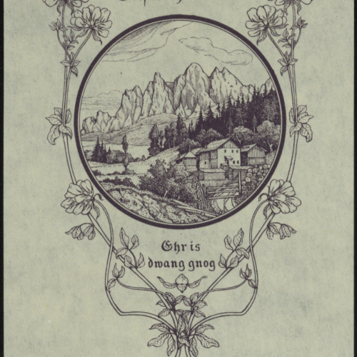 image for: Willy Ehringhausen - Ex-libris Elisabeth Gtieve - 1912