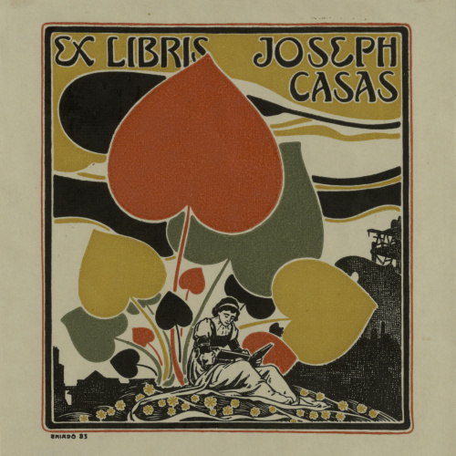 image for: Josep Triadó - Ex-libris Joseph Casas - 1905