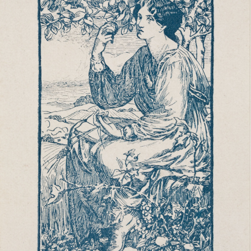 image for: Anònim - Ex-libris I. Girona - Cap a 1890-1900