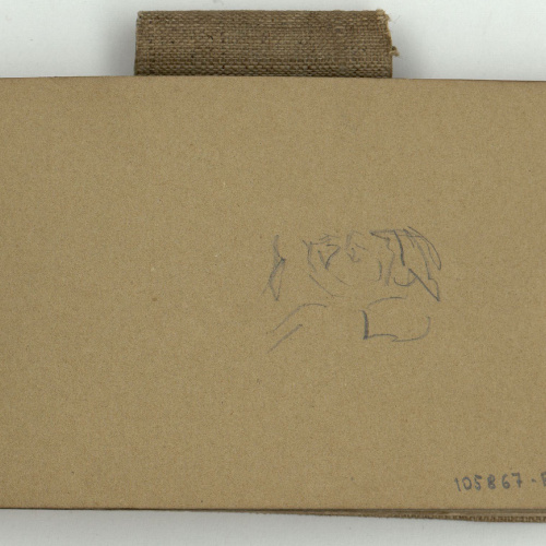image for: Marià Fortuny - Croquis inconcret - Cap a 1870