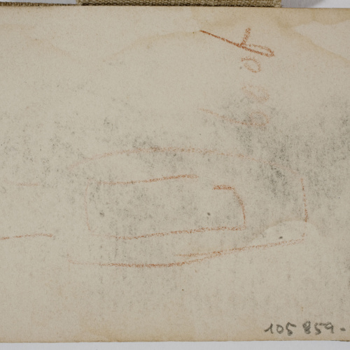 image for: Marià Fortuny - Croquis inconcret - Cap a 1870