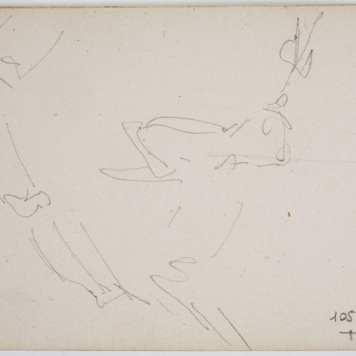 image for: Marià Fortuny - Croquis inconcret - Cap a 1873