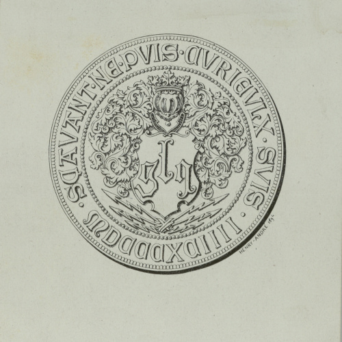 image for: Henry-André - Ex-libris GLQ - 1894