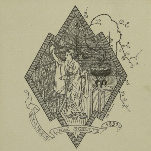 image for: Henry-André - Ex-libris Lucie Schultz - 1897