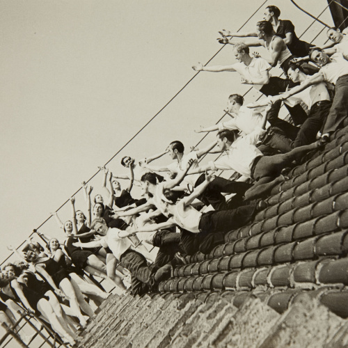 image for: COMPAL. Barcelona - Els Ballets Russos a la teulada del Gran Teatre del Liceu (Barcelona) - Cap a 1935