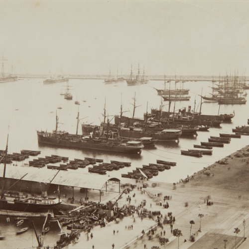 image for: Antoni Esplugas Puig - [Port de Barcelona] - Cap a 1890