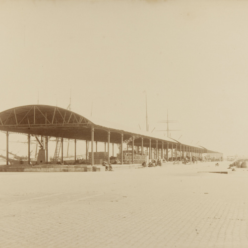 image for: Pau Audouard - Puerto de Barcelona. Muelle de Barcelona - Maig de 1888