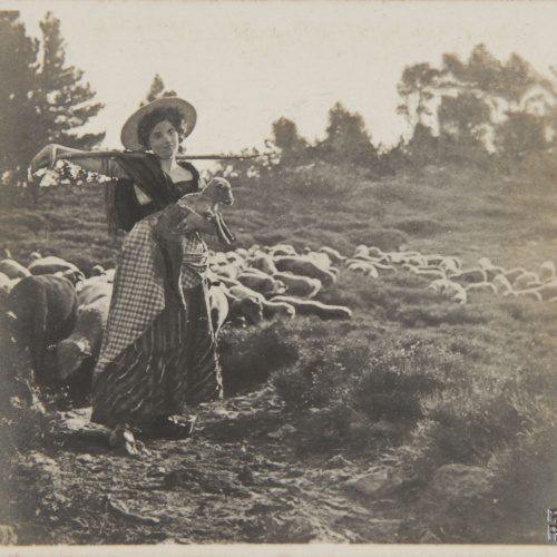 image for: Pere Casas Abarca - Sense títol - Cap a 1900