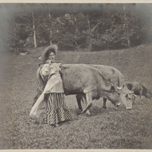 image for: Pere Casas Abarca - Sense títol - Cap a 1900