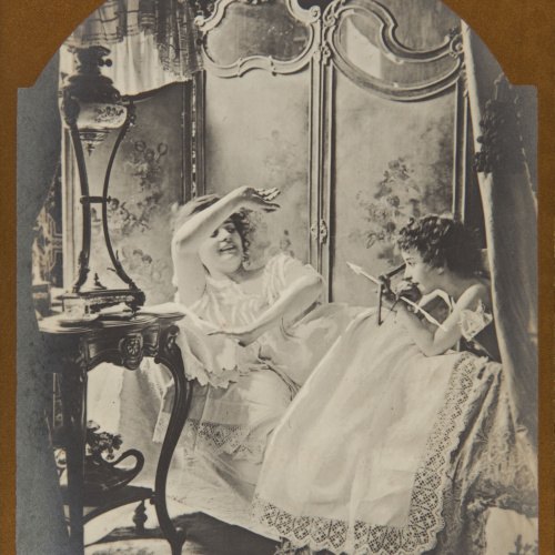 image for: Pere Casas Abarca - Sueño de amor - Cap a 1900