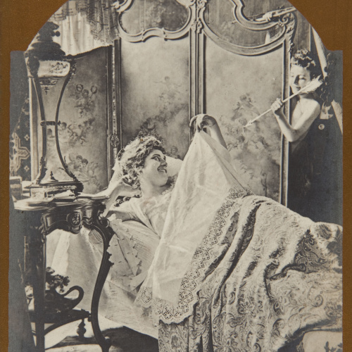 image for: Pere Casas Abarca - Sueño de amor - Cap a 1900